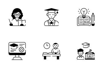 School And Education Icon Pack