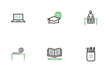 School And Education Icon Pack