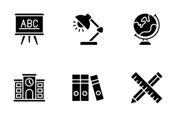 School And Education Icon Pack