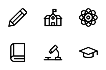 School And Education Icon Pack