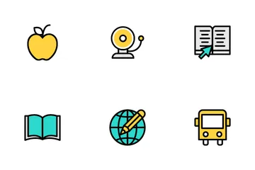 School And Education Icon Pack