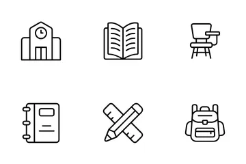 School And Education Icon Pack