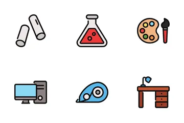 School And Education Icon Pack