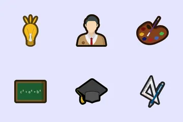School And Education Icon Pack