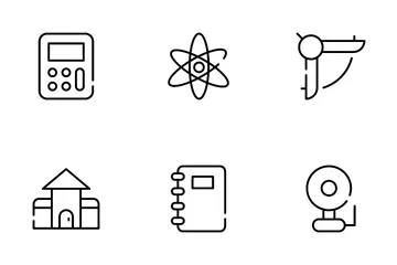 School And Education Icon Pack