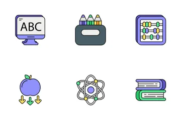 School And Education Icon Pack