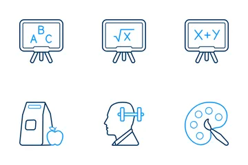 School And Education Icon Pack