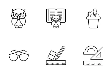 School And Education Icon Pack