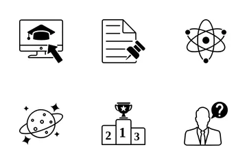 School And Education Icon Pack