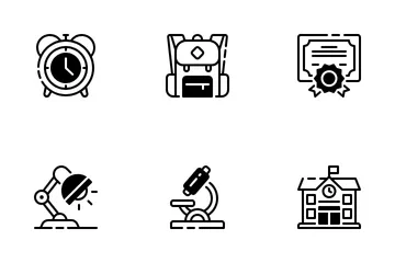 School And Education Icon Pack