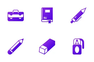 School And Education Icon Pack