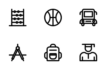 School And Education Icon Pack