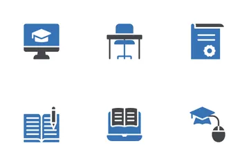 School And Education Icon Pack