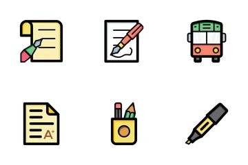 School And Education Icon Pack