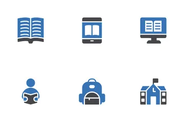 School And Education Icon Pack