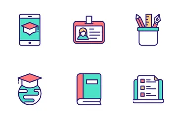 School And Education Icon Pack