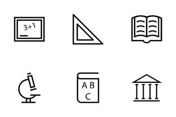 School And Education Icons Icon Pack