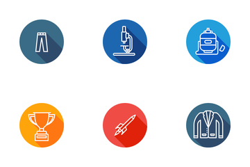 School And Education Vol 1 Icon Pack
