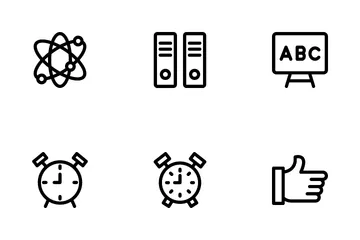 School And Education Vol 1 Icon Pack