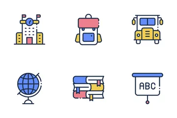 School And Learning Icon Pack