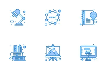 School And Science Icon Pack