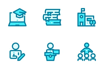 School And University Icon Pack