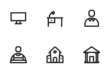 School And University Icon Pack