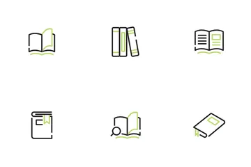 School Books Icon Pack