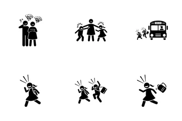 School Children Icon Pack