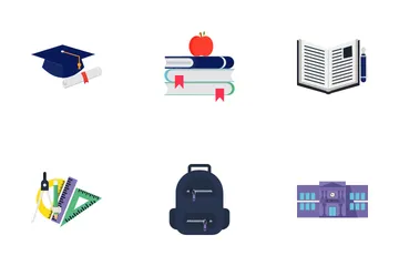 School Education Icon Pack