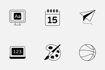 School & Education Icon Pack