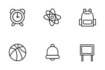 School Education Icon Pack