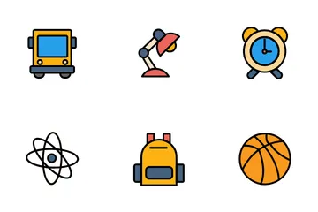 School Education Icon Pack