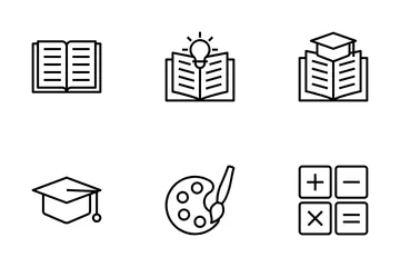 School Education Vol-1 Icon Pack