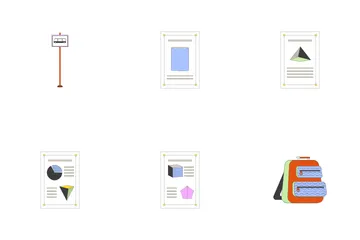 School Educational Icon Pack