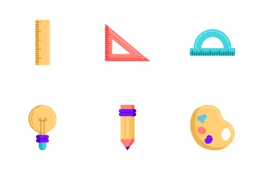 School Elements Icon Pack