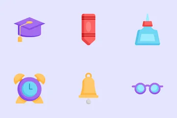 School Elements Icon Pack