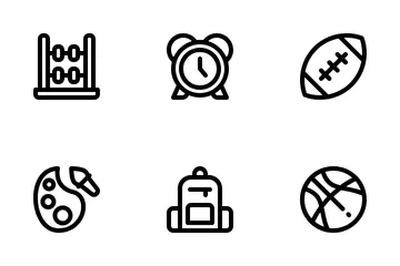 School Stuff Icon Pack