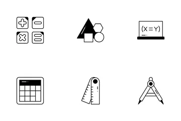 School Subject Icon Pack