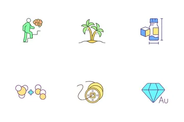 School Subjects Icon Pack