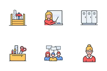 School Subjects Vol2 Icon Pack