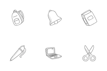 School Supplies Icon Pack