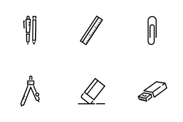 School Tools Icon Pack