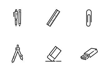 School Tools Icon Pack