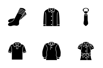School Uniforms Icon Pack