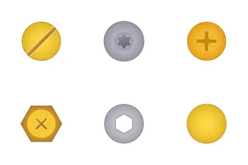 Schraubverschlüsse Symbolpack