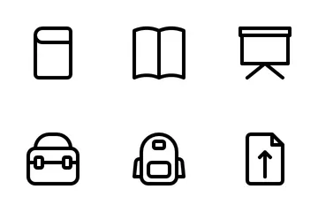 Zurück zum Schulpaket Icon Pack