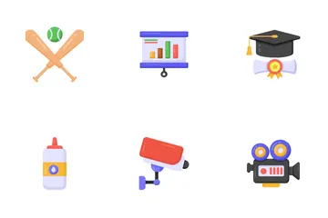 Schule Symbolpack