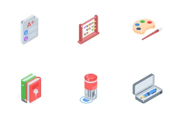 Schule und Bildung Symbolpack