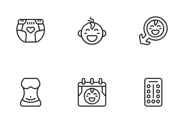 Schwangerschaft Symbolpack